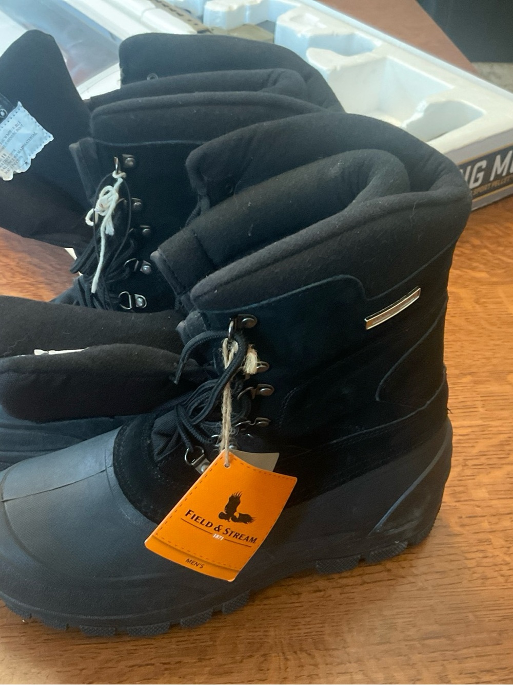 Sorel Men's Black Waterproof Insulated Snow Boots